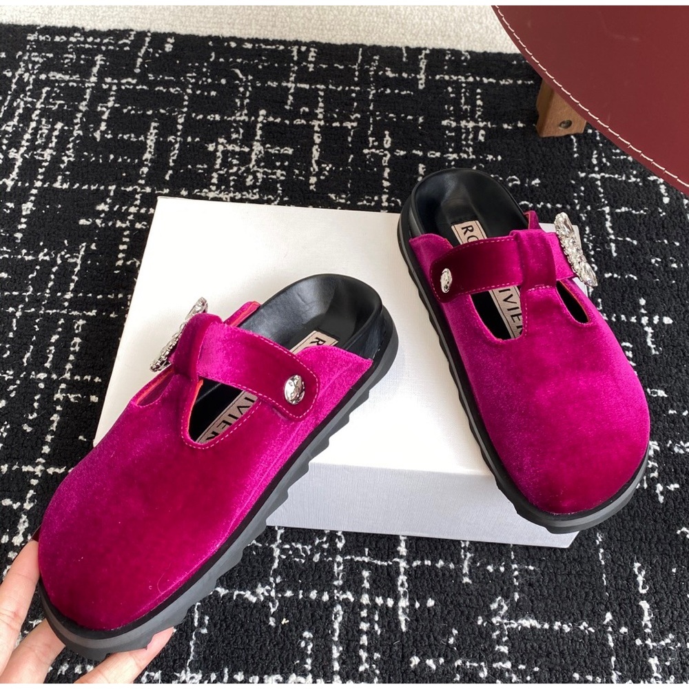 Roger Vivier Slidy Viv’ Women’s Slippers - Picture 7 of 9